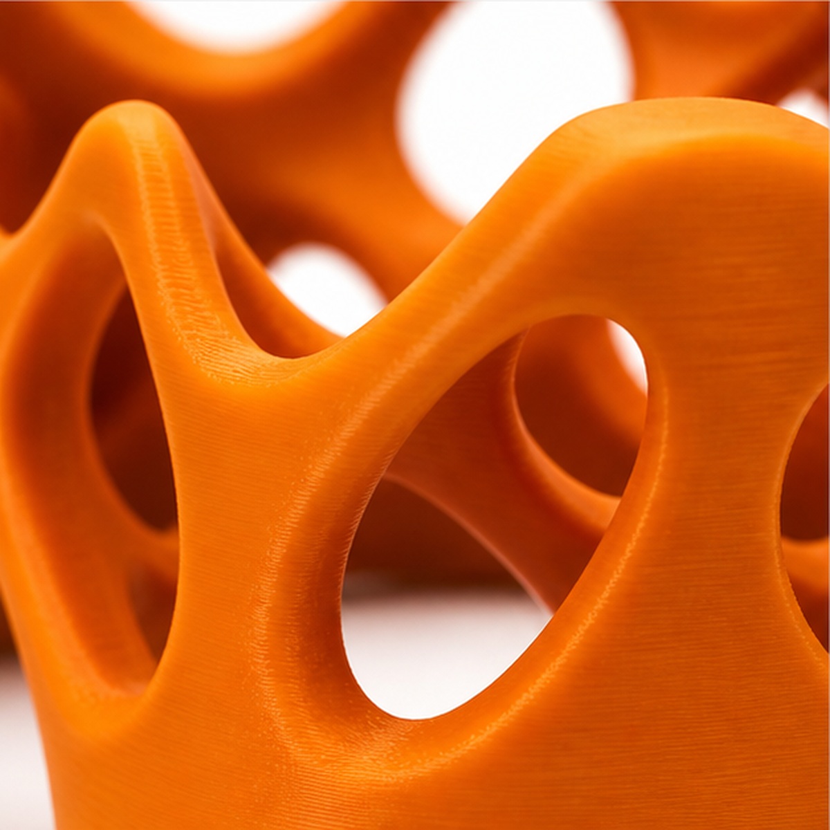 Base Orgánica para Control — detalle de impresión 3D
