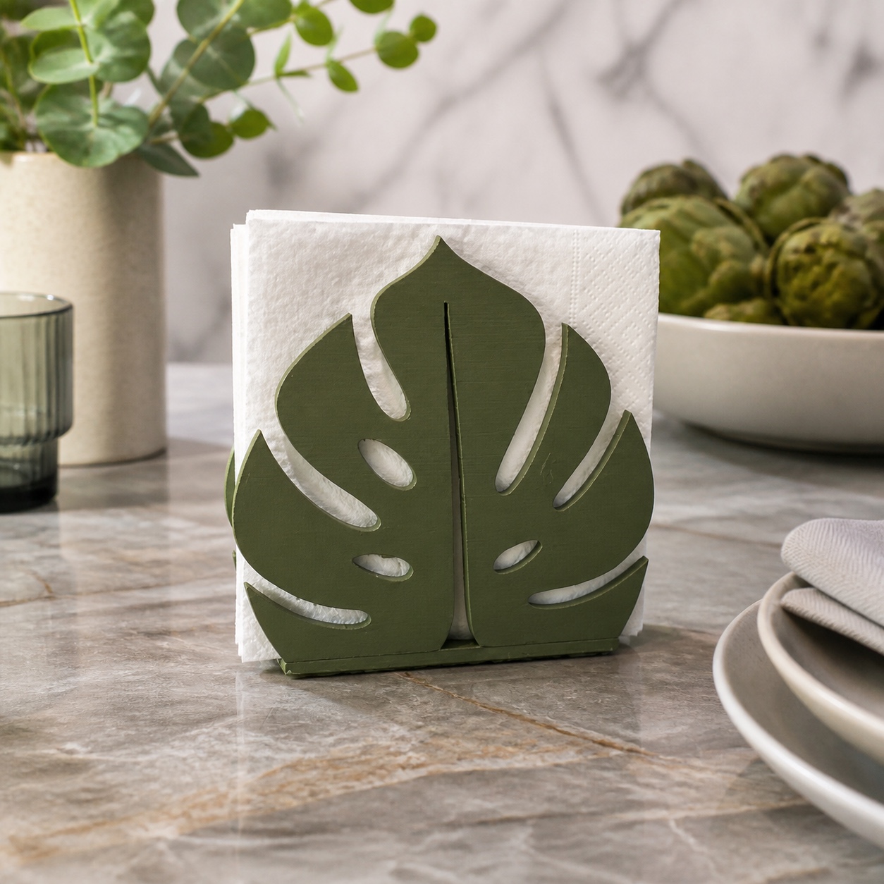 Servilletero Monstera - Image 2