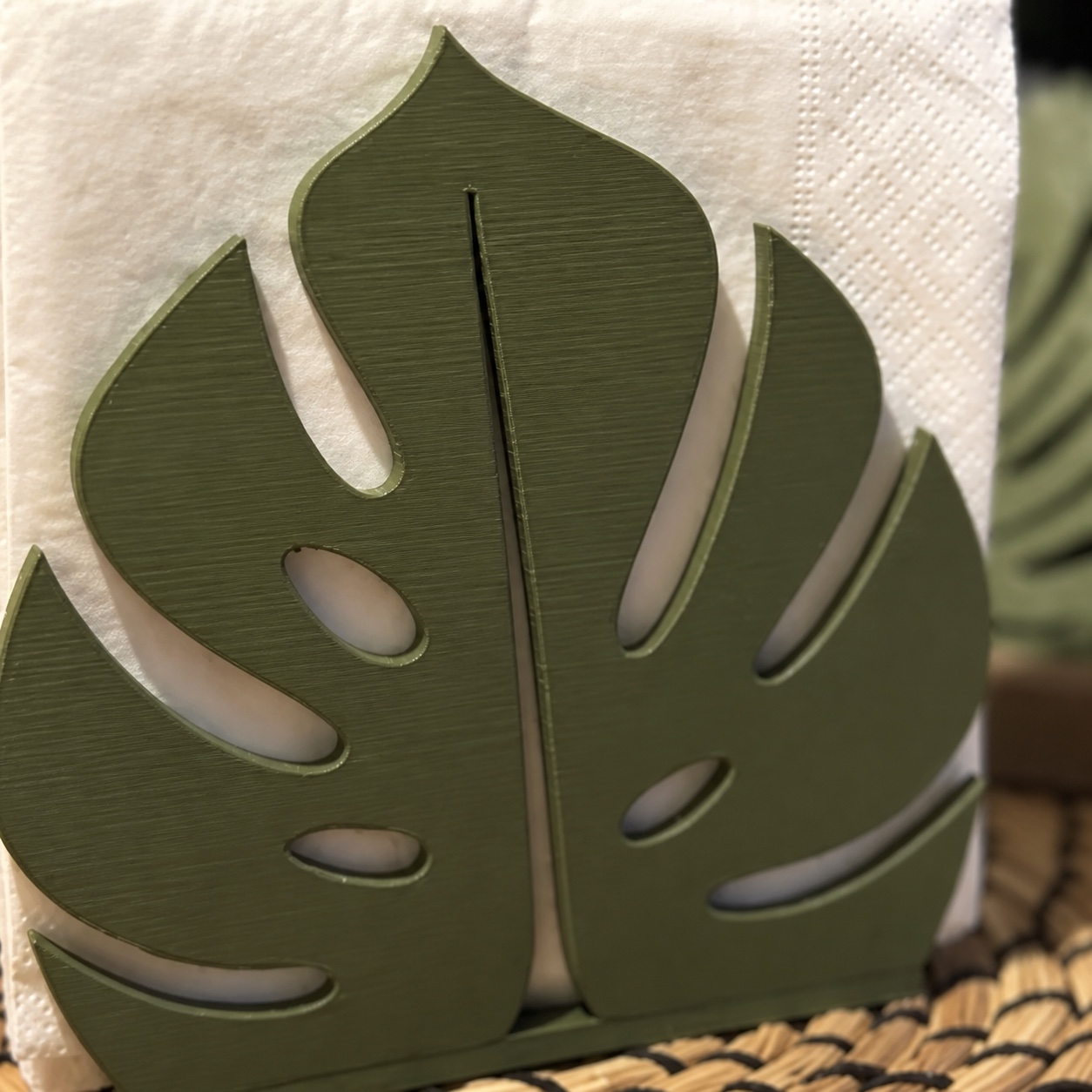 Servilletero Monstera - Image 3