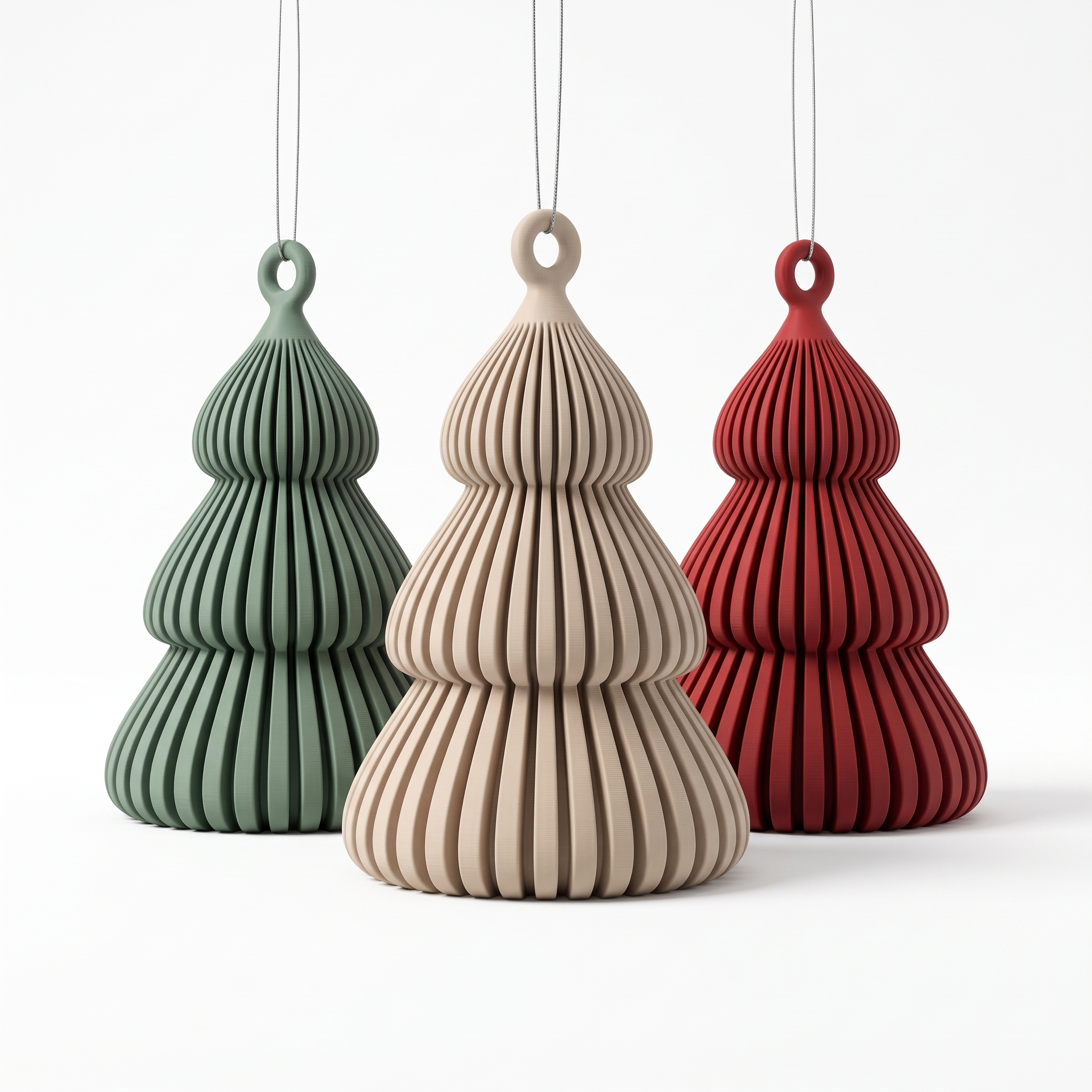 Set de 3 Adornos Árbol de Navidad