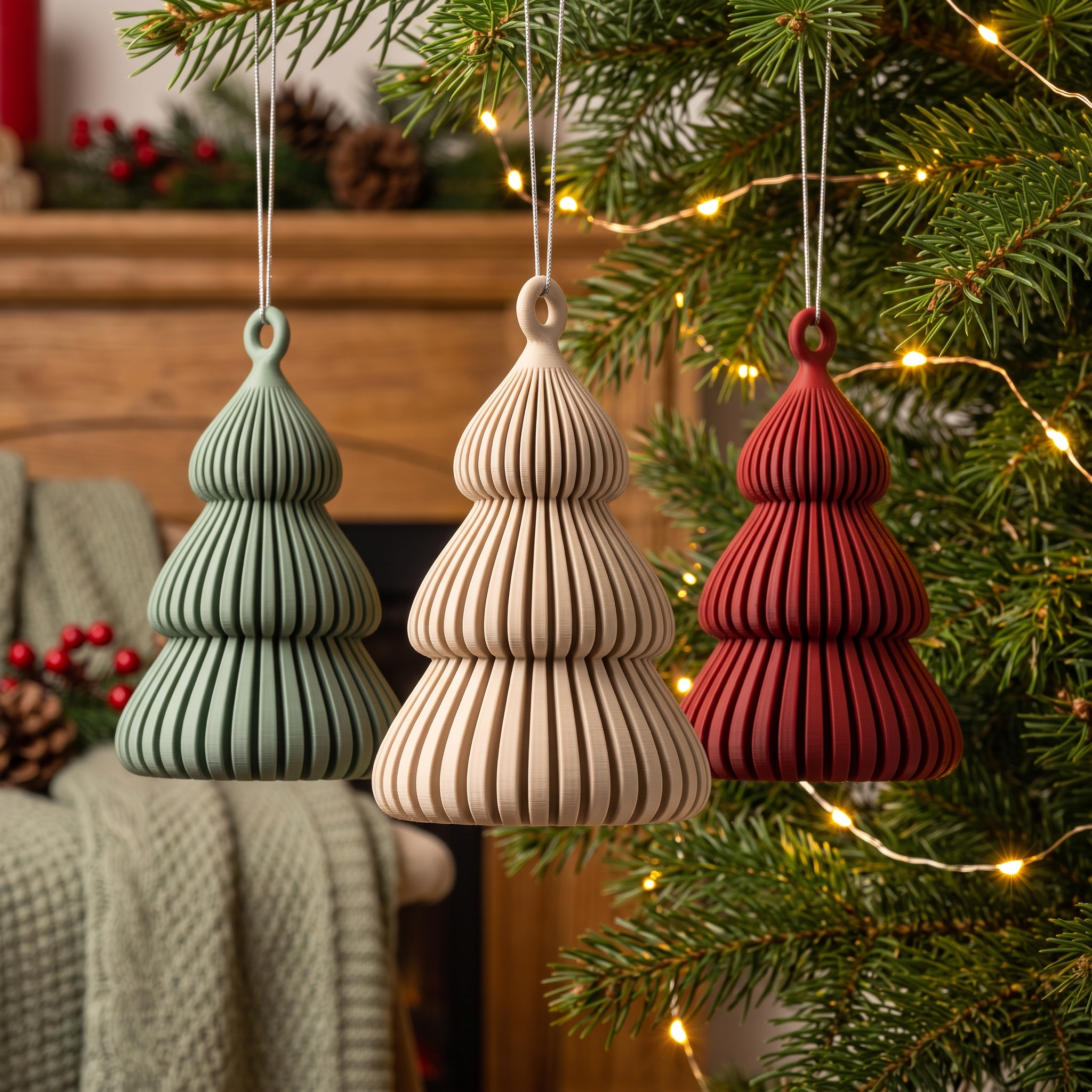 Set de 3 Adornos Árbol de Navidad - Image 2