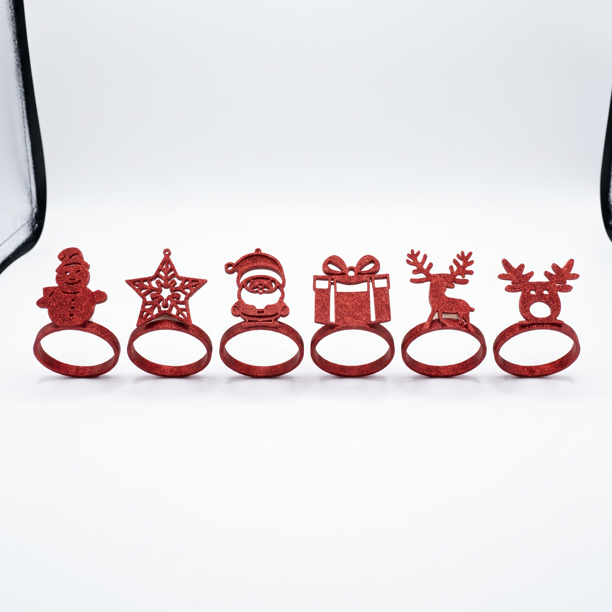 Set de Anillos Navideños para Servilleta