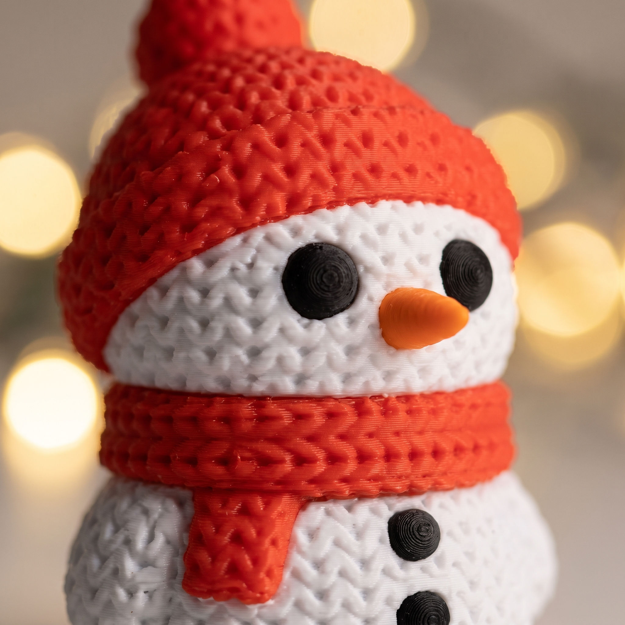 Muñeco de Nieve Tejido - Image 3