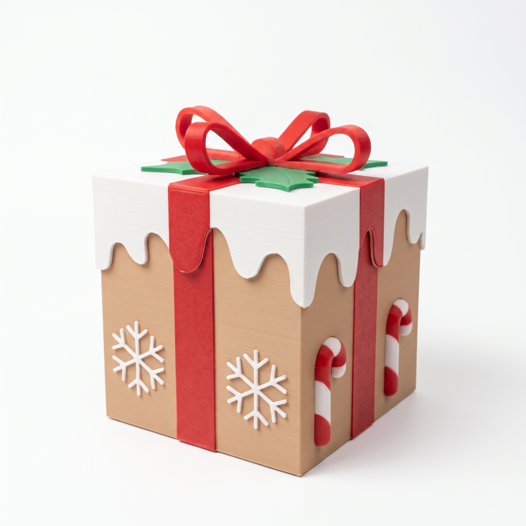Caja de Regalo Navideña