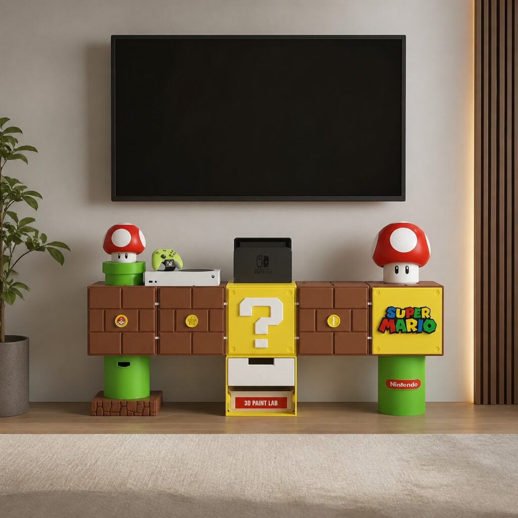 Mueble TV Super Mario