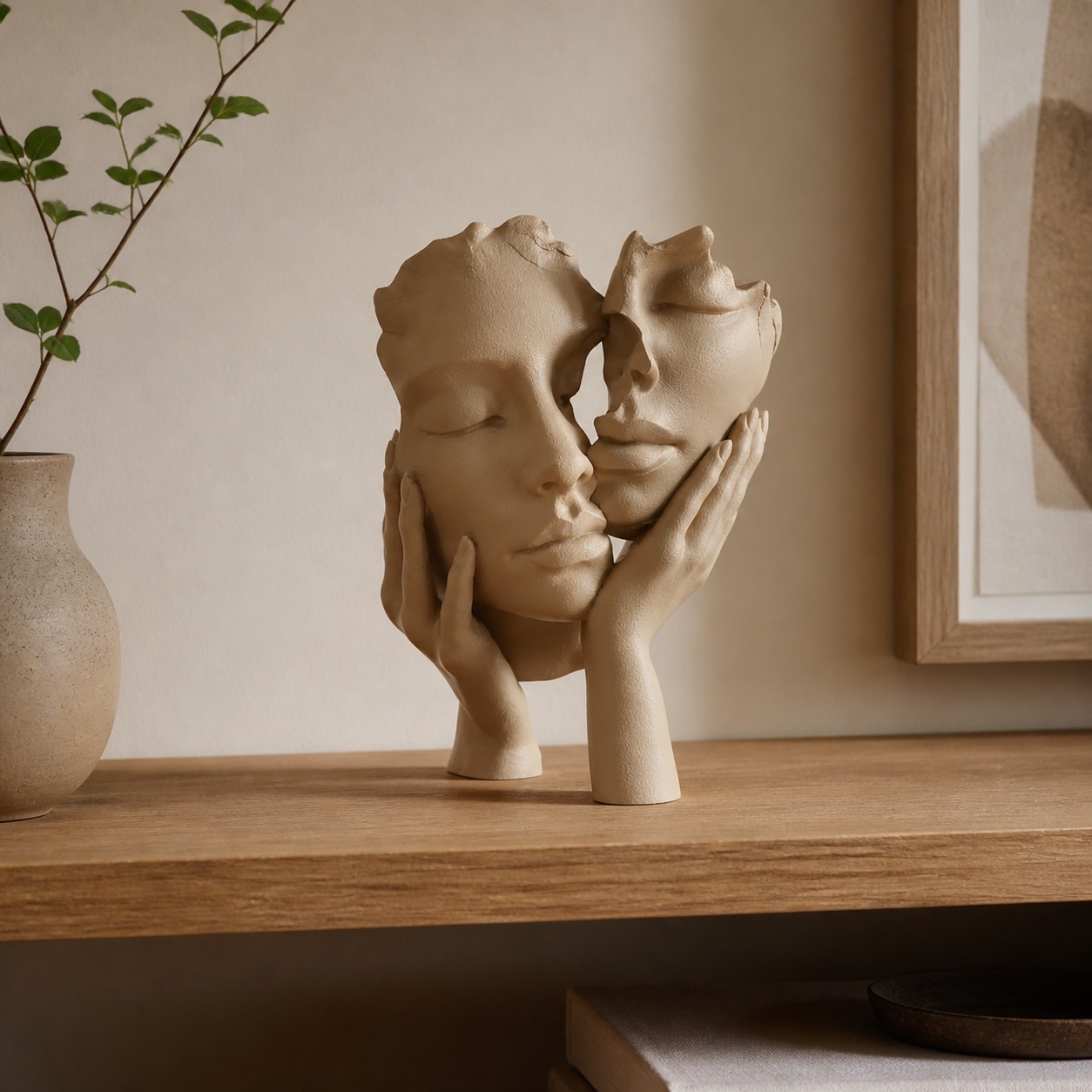 Escultura Abrazo Etéreo