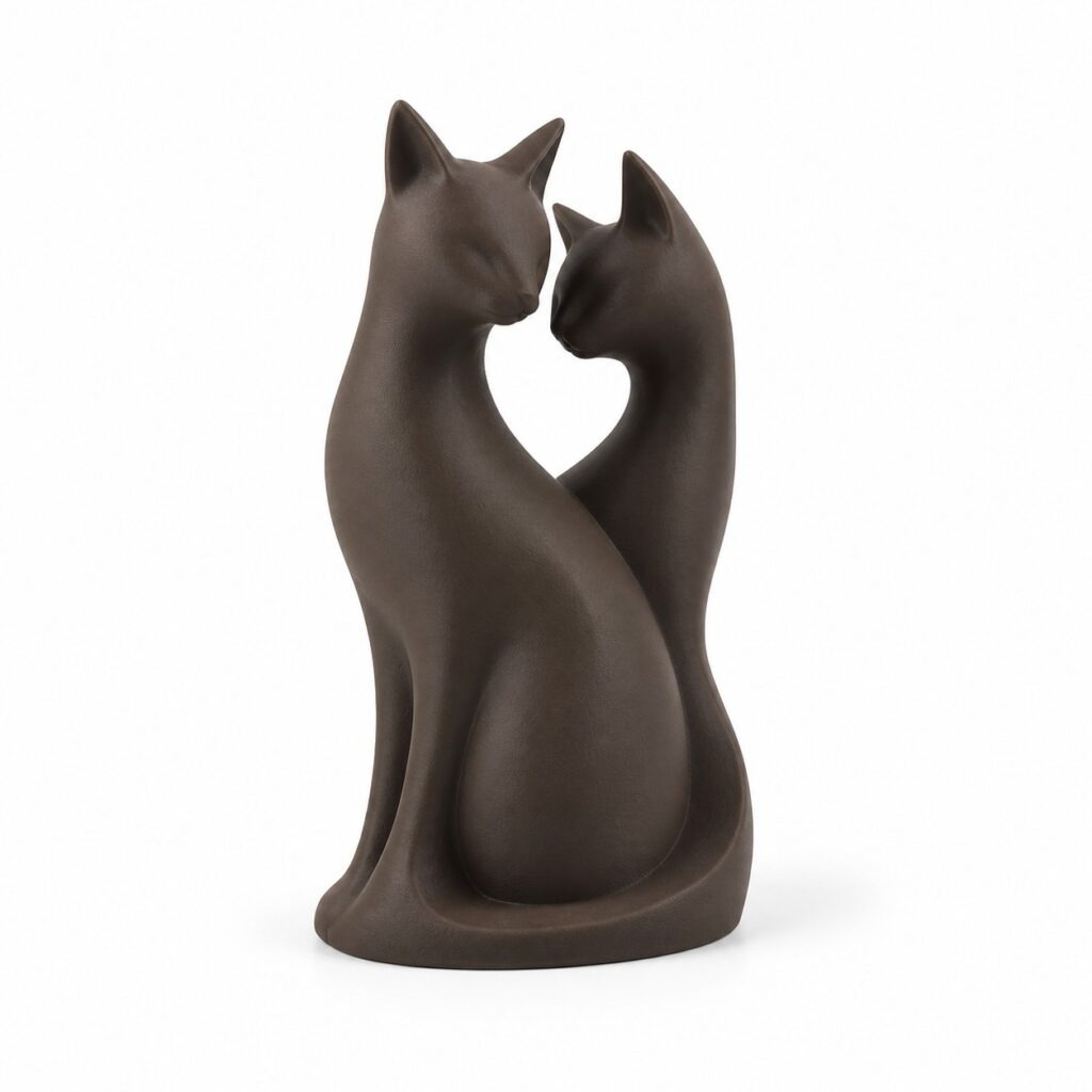 Escultura Gatos Vínculo