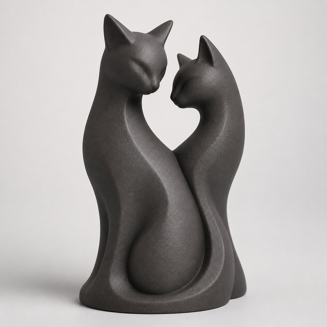 Escultura Gatos Vínculo