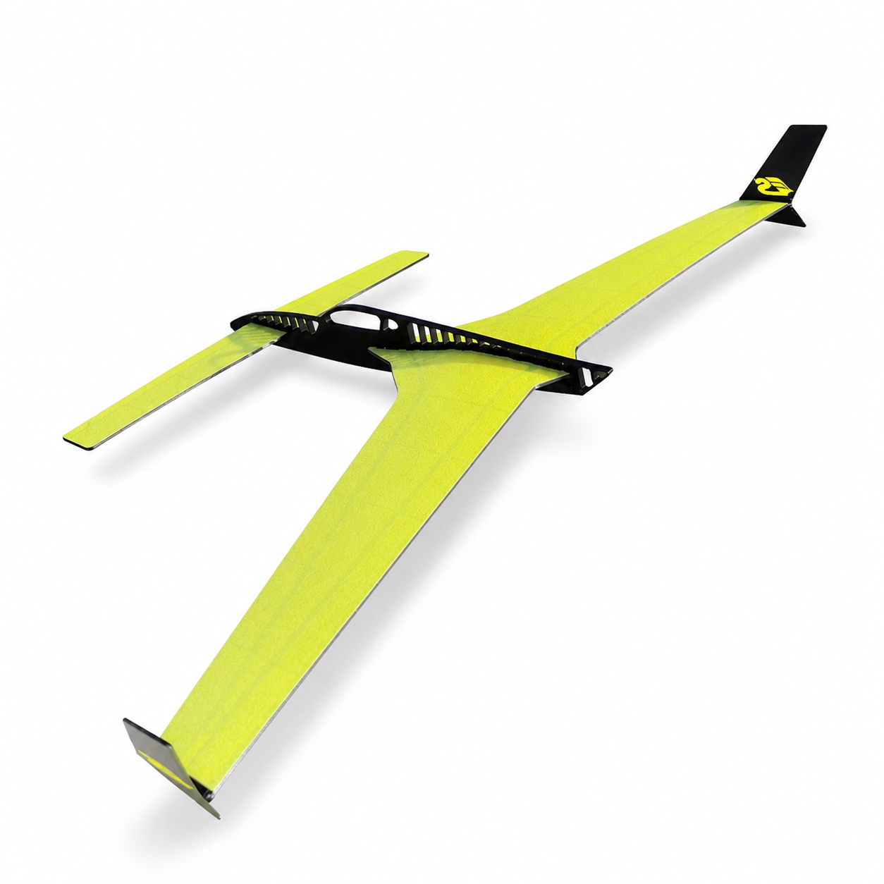 Planeador Canard — vista completa