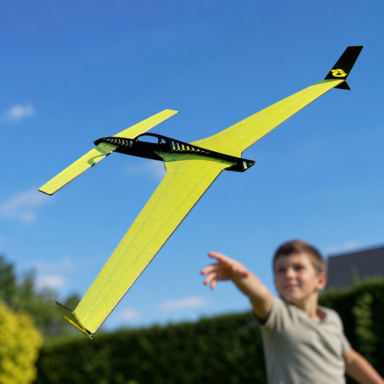 Planeador Canard — en uso