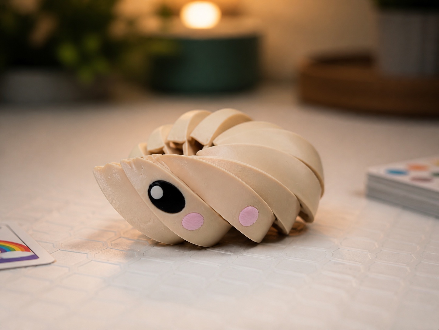 Bao Bun Articulado — en uso