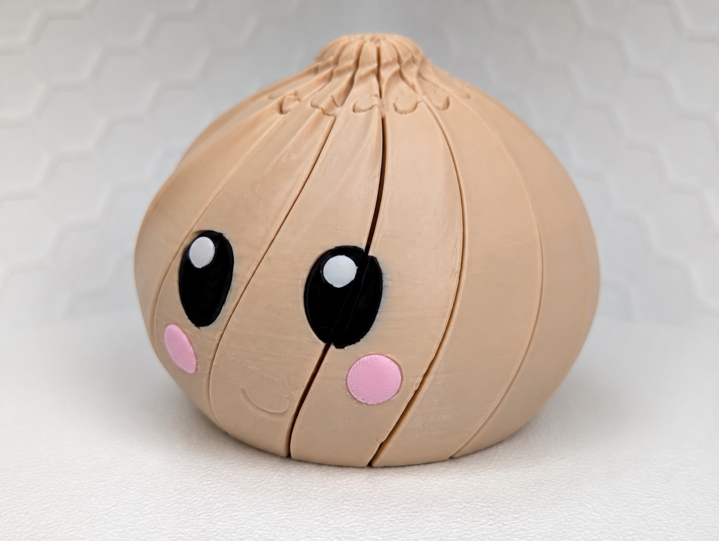 Bao Bun Articulado — detalle de textura