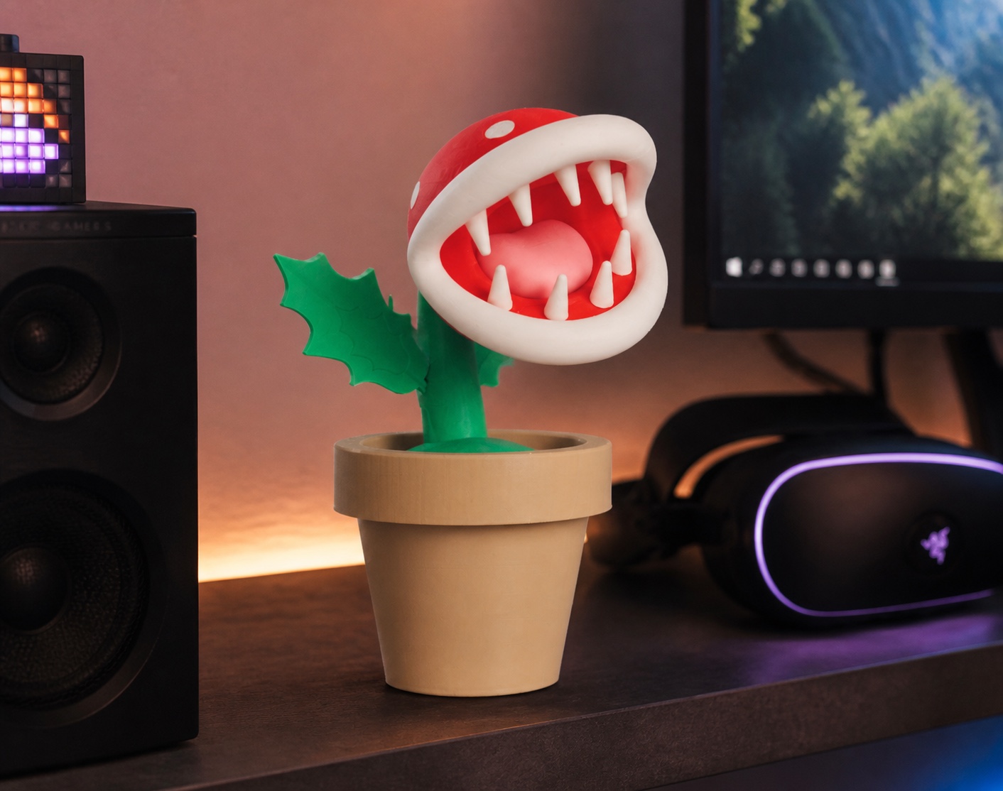 Planta Piraña de Mario Bros — en uso
