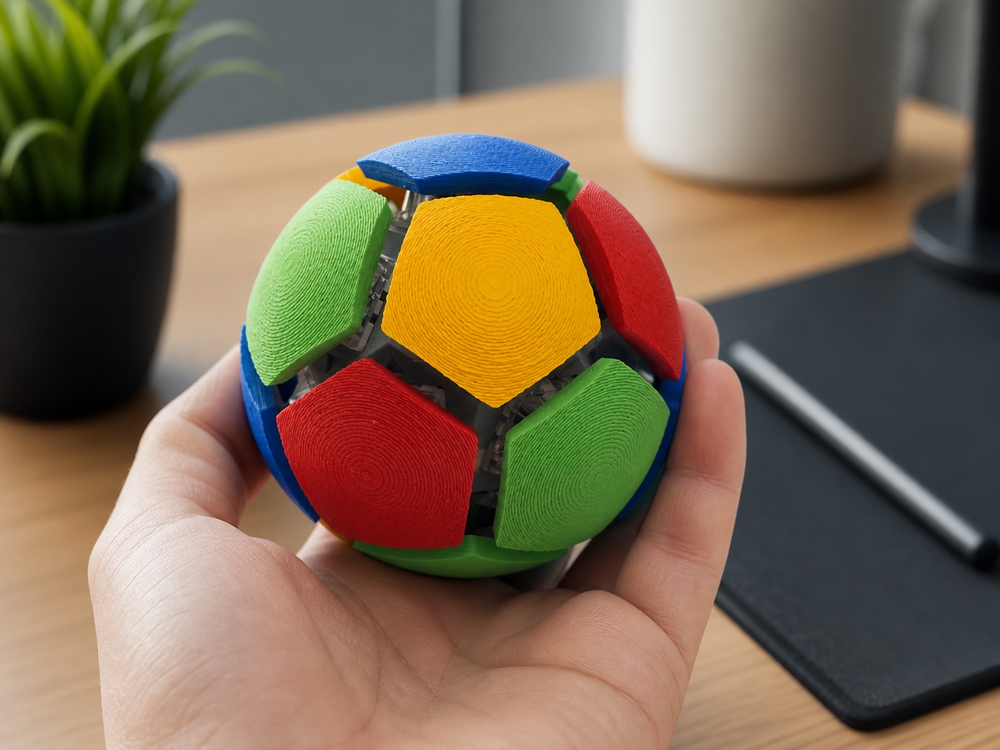 Clicky Ball — en uso