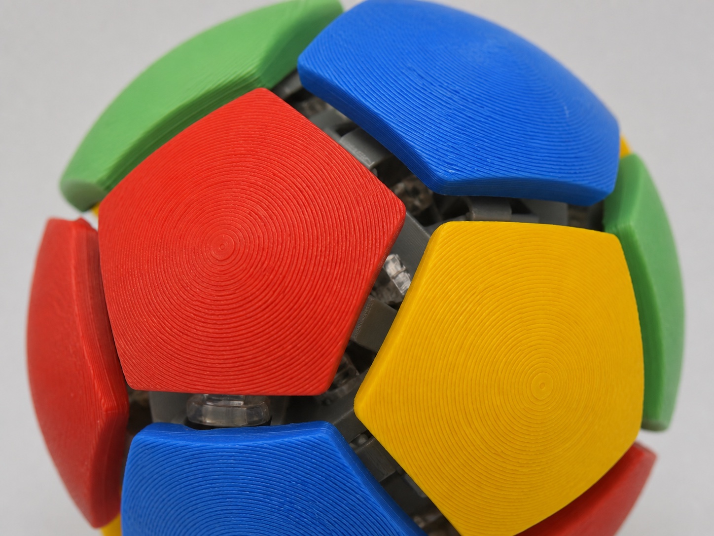 Clicky Ball — detalle de textura